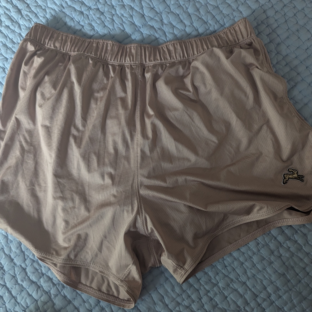 Tracksmith Beige Athletic Shorts